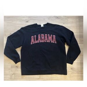 Black and Crimson University of Alabama Sweatshirt Size XL